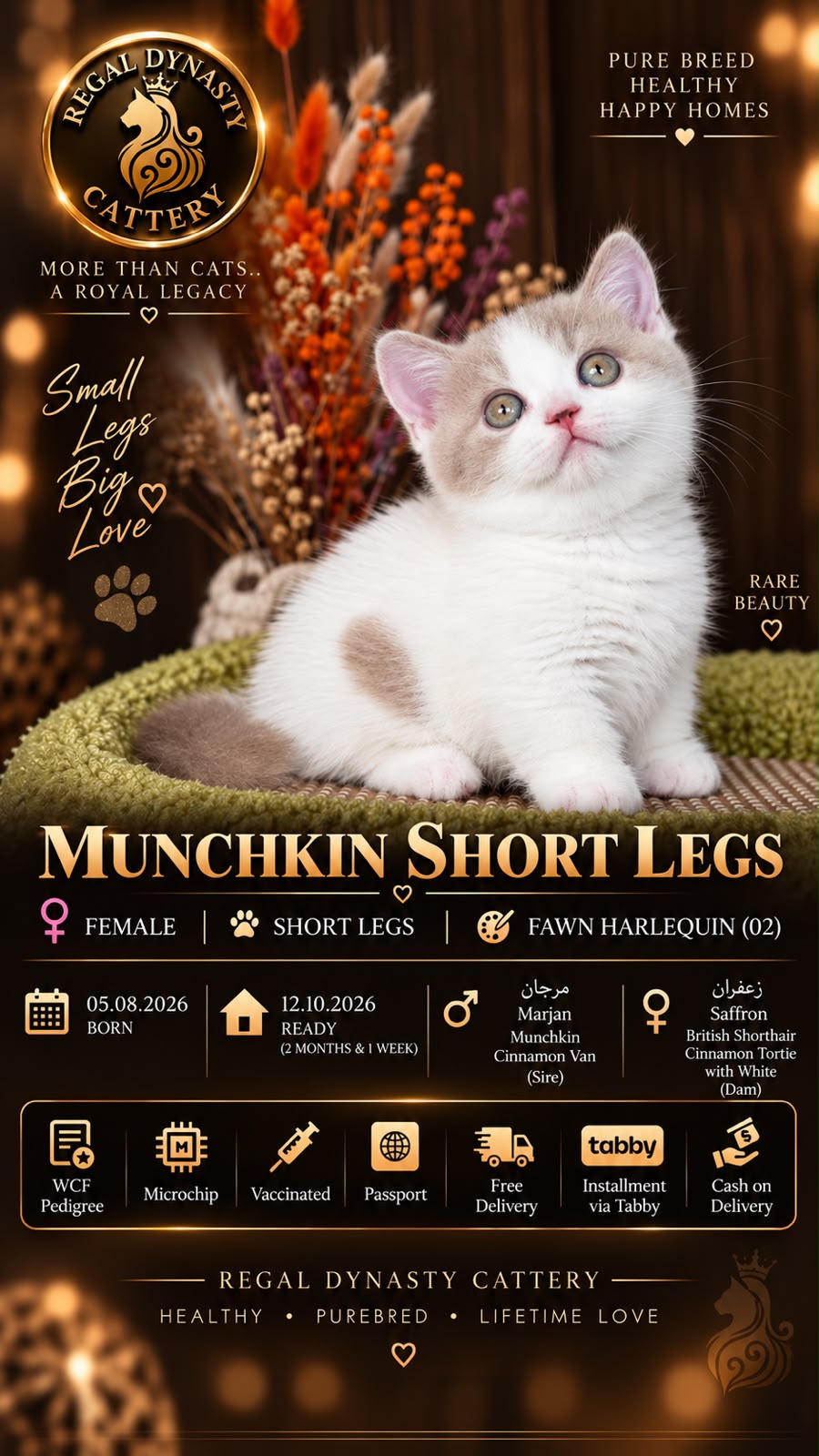 Female Munchkin – Short Legs - Image 2
